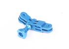 G TMC CNC Aluminum GoPro mount three-way Pivot Arm Set ( Blue )